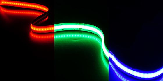 RGB CCT LED Şerit 24v 3m Yapıştırıcı Düşük Yoğunluklu Flex Led Şerit Işıklar Rulo Başına 5m