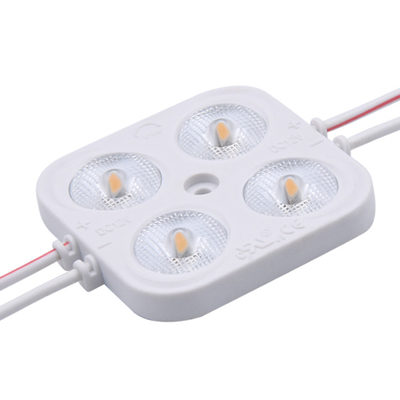 Enjeksiyon lensli LED ışık modülü ile işaret harfleri için DC24V 4 led 2W IP67 Gemiye Hazır