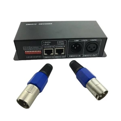 DMX512 Dekoder LED Şerit Kontrol Cihazı 3 Kanal 8A/CH