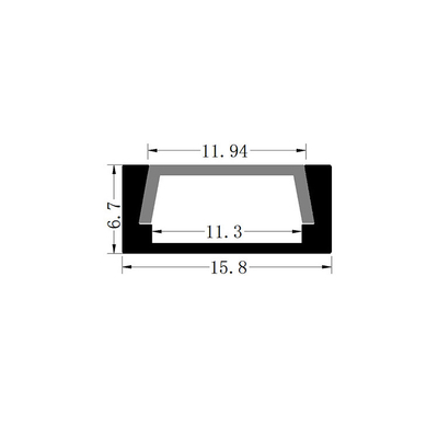 LED bantlar için Diy Led Profil Alüminyum Kanalı