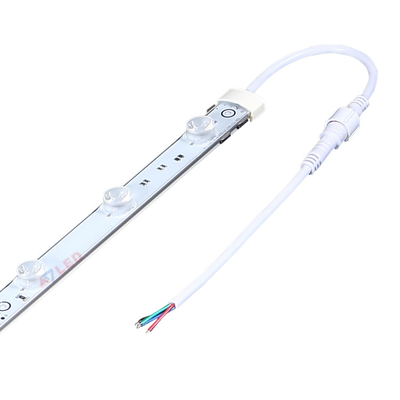 SEG Işık Kutusu Sistemleri DC12V 24V için 3030 RGB Kenar Aydınlatmalı LED Çubuk Şerit Renk Değiştirme