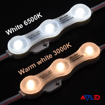 ADLED Chip 3 LED Modülü, 80-200 mm derinlik ışık kutuları için 170 derecelik ışın açısı ile