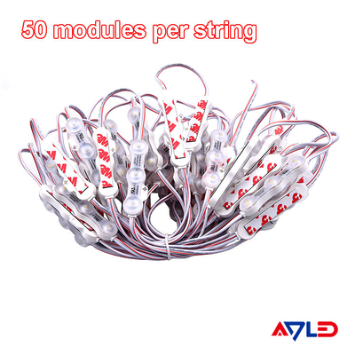1.2W IP68 DC12V 3 LED Modülleri LED ile SMD2835 160°Açıntılı bantla