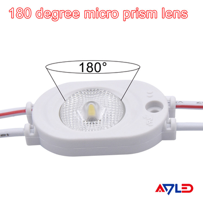 Yüksek Güçlü IP67 DC12V 1 LED Mini 2835 170 Derece Lens  LED Modülü