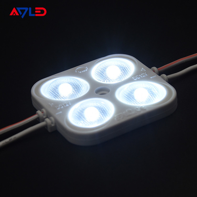 12v 4w led enjeksiyon modülü açık hava reklam smd 2835 kare 4 led modül yüksek kalite