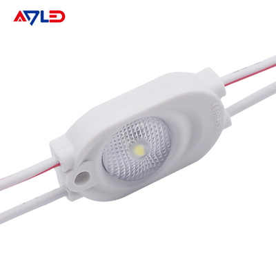 Yüksek Parlak Enjeksiyon LED Modül Işıkları DC 12V 0.6W Su Geçirmez Mini SMD 2835 Tabela Işığı için