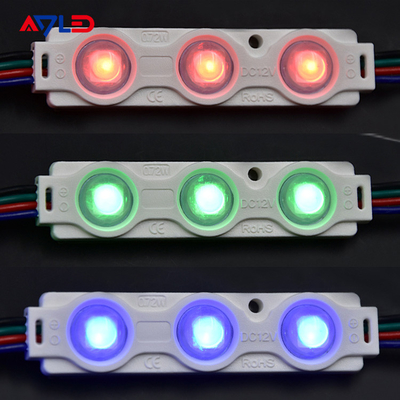 5050 SMD RGB LED Modülleri 3 LED Enjeksiyonlu Uzaktan Kumanda IP67 Tam Renkli Değişim