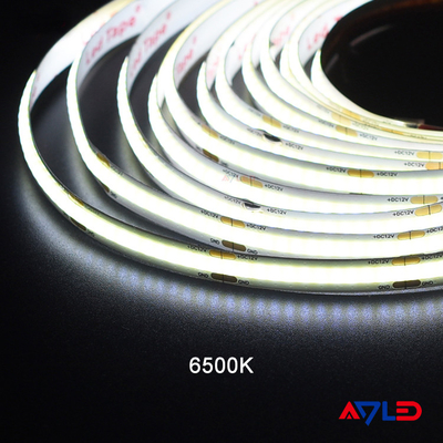 336LED/M COB LED Şerit Işığı 3000K Renk Sıcaklığı DC12/24V IP20 Yüksek CRI