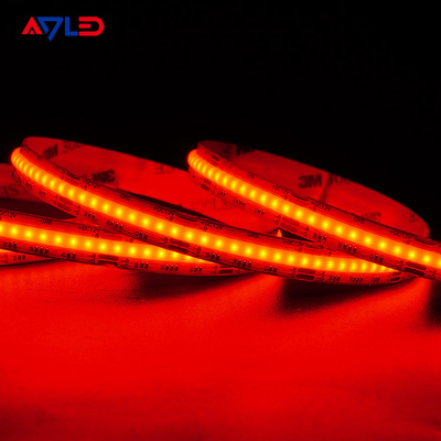 COB Akıllı LED Şerit Işıklar Esnek Noktasız RGB 12V Suya Dayanıklı Dış Mekan Çok Renkli