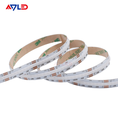 COB LED Şerit 12V 810LEDs/m Yüksek yoğunluklu Yumuşak Esnek COB RGB bant LED Işık