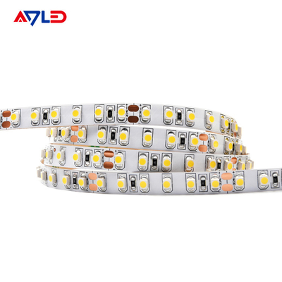 Tavan için 10mm Tek Renkli LED Şerit Esnek Özelleştirilebilir Kısılabilir LED Bant Işık 12V 24V