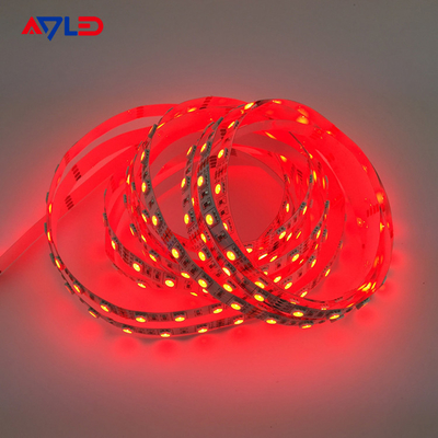 RGB 5050 kırmızı renkli LED Şerit Işığı, 60/m, 10mm genişliğinde, 5m Bobin toptan