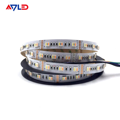 Uzaktan Kumandalı Akıllı LED Şerit Işığı RGB CCT 6 Pinli Renk Değiştirme 5050 24V 5 In 1