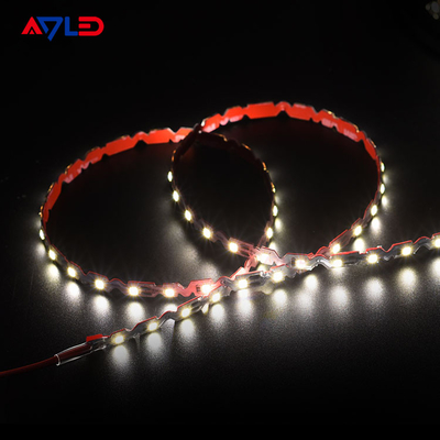 S şeklinde LED şerit lambaları 12v 24v 2835 Zig Zag dönme işareti projesi için uygun