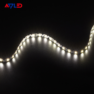 S şekli LED şerit Zigzag RGB LED bant şerit reklam işaretleri için ışık ücretsiz döndürülebilir