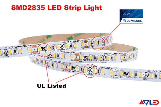 Süper Parlak Beyaz LED Şerit Işıklar Suya Dayanıklı IP65