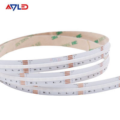 Noktasız Kurulumu Kolay Led Şerit Işıklar RGB CCT Cob Led Şerit 16W IP68