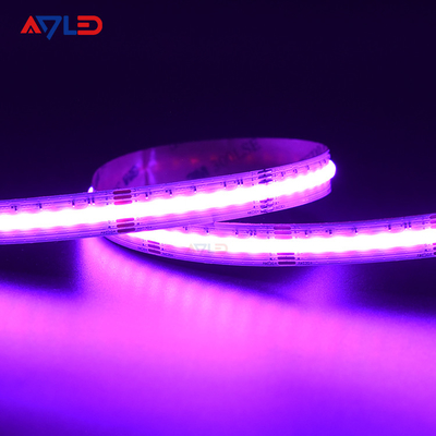 COB LED Şerit Işıklar 24V Suya Dayanıklı IP67 Silikon Tüp Sürekli SKK RGB LED Şerit