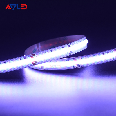 Noktasız Kurulumu Kolay Led Şerit Işıklar RGB CCT Cob Led Şerit 16W IP68
