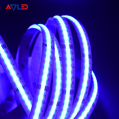 Dış Renkli LED Şerit Işıklar DC12V 24V Dotless RGB LED Şerit Süper Parlak