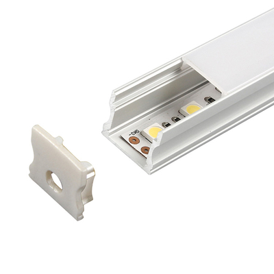 Yüzey Montajlı Doğrusal ALU LED Profil Işığı Led Şerit için Diffuser ile