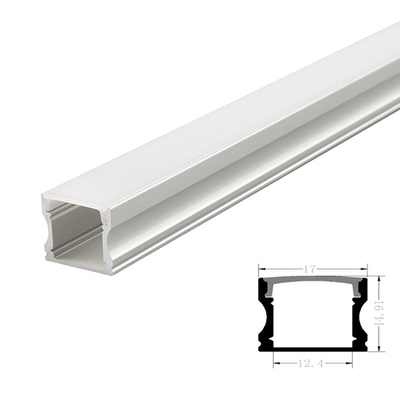 Yüzey Montajlı Doğrusal ALU LED Profil Işığı Led Şerit için Diffuser ile