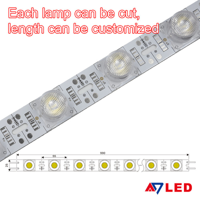 Çift taraflı LED SEG Kumaş Işık Kutusu Kenar Işıklı LED Çubuk