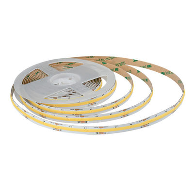8W/M FCOB CCT 640 LEDs Light Strip Yüksek yoğunluklu Esnek FOB COB 10mm PCB Board With Linear Dimmable