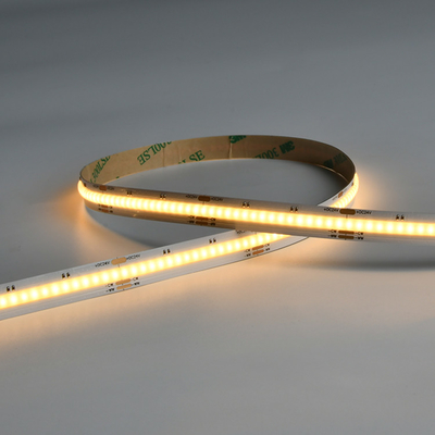 8W/M FCOB CCT 640 LEDs Light Strip Yüksek yoğunluklu Esnek FOB COB 10mm PCB Board With Linear Dimmable