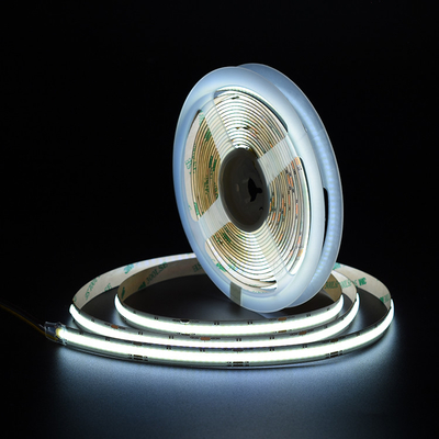 En iyi ayarlanabilir beyaz LED şerit COB CCT Noktasız lambalar DC 24V Düzenlenebilir 2700K 6500K