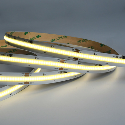 5m/16.4ft Saf Beyaz Dijital COB LED Çizgi Işık 420led/M