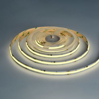 Dinamik Beyaz Düzenlenebilir COB LED Şerit 24V Düzgün Işık Çıktısı Canlı Beyaz Seçenekler Doğrusal Işıklandırma