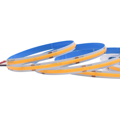 320 LED'ler 2700K/3000K/4000K/5000K/6500K'da Otel Merdivenleri için Akıllı COB Esnek Çizgi Işık