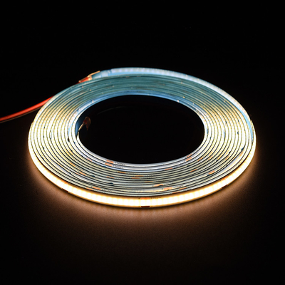 Yüksek yoğunluklu Noktasız 480Leds Esnek COB Çizgi Işık COB LED Çizgi 5metre/kolye 8MM 12V/24V