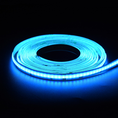 Dış Led Işık Şeritleri 2700-6500K Esnek Cob Led Dolap Dekorasyonu İyi Kaliteli RGB Cob Led Işıklar