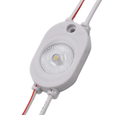 5 yıl ömrü dış / iç su geçirmez DC12V 1W 1 Chip Beyaz Renk 2835 SMD LED Modülü