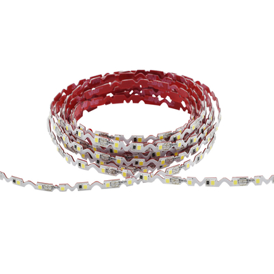 Eğilebilir LED şerit ışıkları DC 12V - zig zag led şerit esnek beyaz renk arka ışıklı LED kanal harfleri için süper parlak