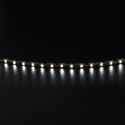 Eğilebilir LED şerit ışıkları DC 12V - zig zag led şerit esnek beyaz renk arka ışıklı LED kanal harfleri için süper parlak