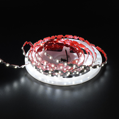 Eğilebilir LED şerit ışıkları DC 12V - zig zag led şerit esnek beyaz renk arka ışıklı LED kanal harfleri için süper parlak
