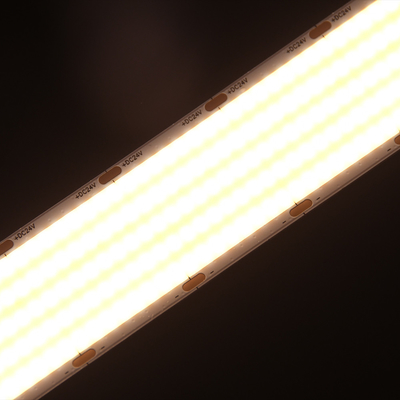 300LSE Kendine yapışkan IP20 Serbest keyfi bükme Süper Parlak Yüksek yoğunluklu Yönlü Esnek Cob Teyp 1600 LED