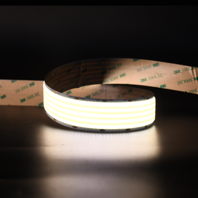 Doğrusal Esnek CRI 90 COB LED Şerit 5000mm 6500K Beyaz Renk 4600LM/M Avrupa Pazarında