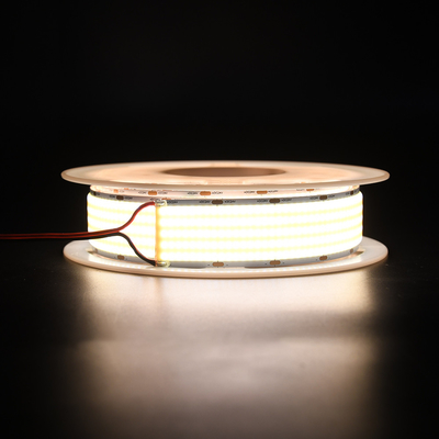 Doğrusal Esnek CRI 90 COB LED Şerit 5000mm 6500K Beyaz Renk 4600LM/M Avrupa Pazarında