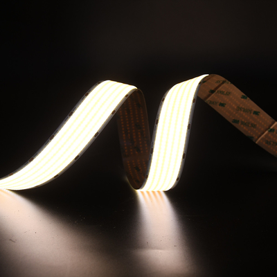Doğrusal Esnek CRI 90 COB LED Şerit 5000mm 6500K Beyaz Renk 4600LM/M Avrupa Pazarında
