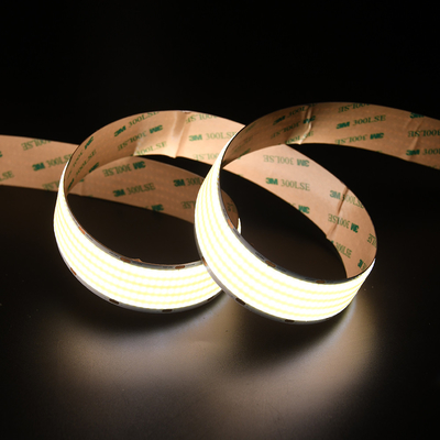 ADLED 30MM pcb board 1600leds esnek LED bant DC24V COB şerit 90 CRI esnek üniform 40w/M