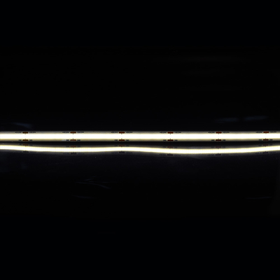 COB LED şeridi 528 çiple 8 mm genişliğinde ve 3000k 4000k ve 6500k renkleri için perde kartı seçenekleri