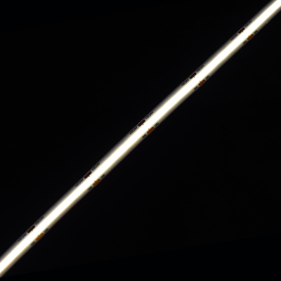 COB LED şeridi 528 çiple 8 mm genişliğinde ve 3000k 4000k ve 6500k renkleri için perde kartı seçenekleri
