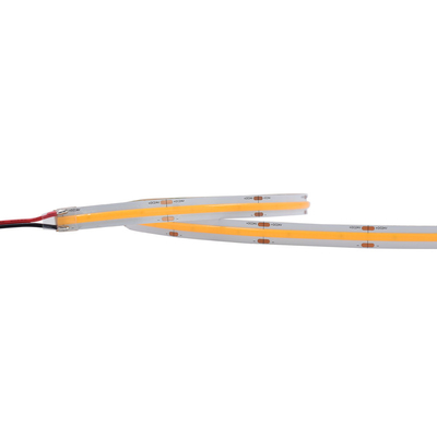 8mm Genişlik 5M Uzunluk Serbest Kesim Yüksek yoğunluk Dekorasyon Işık Yumuşak Beyaz Cob Led Şerit