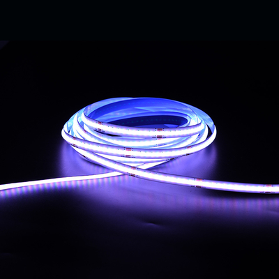 Amerikan UL Sertifikasyonu Işıklandırma 16.4 Ft RGB 3500K IP65 Ruloya Ruloya 576leds Yüksek Çıktı COB Teyp Işık