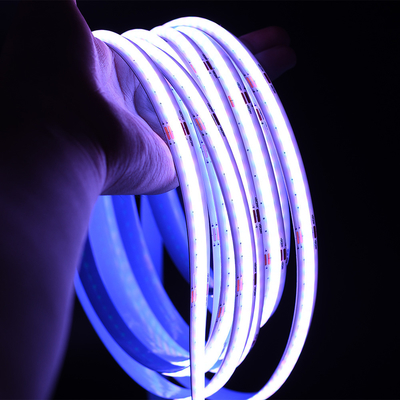 Amerikan UL Sertifikasyonu Işıklandırma 16.4 Ft RGB 3500K IP65 Ruloya Ruloya 576leds Yüksek Çıktı COB Teyp Işık