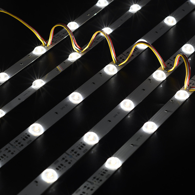 3030 2835 ışık kutusu için arkadan aydınlatmalı LED şerit SEG tekstil gerginlik CCT (3000-7500K) 178 ışın açısı rulo bant